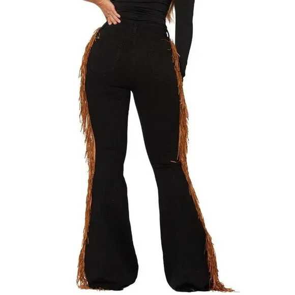 Fringe Bell Bottom - Picture 5 of 5